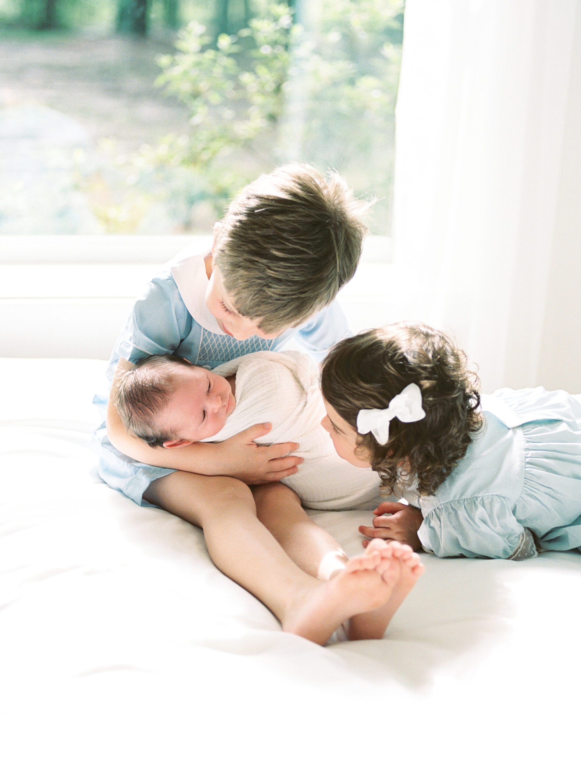 Jessica Brown Photography Natural Light Studio Newborn Session Central Arkansas